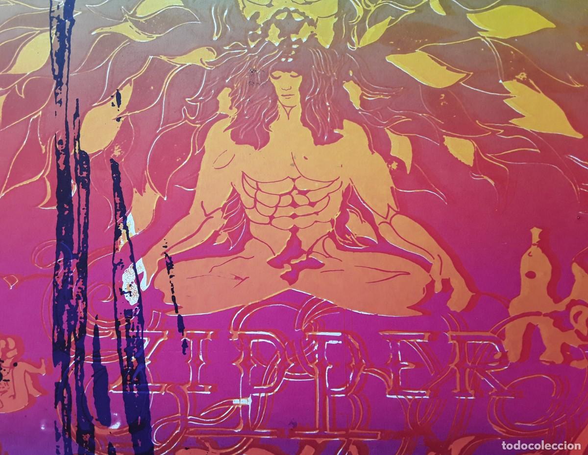 Arte: LSD, Composicion psicod&eacute;lica de 1973, firmada - Foto 3
