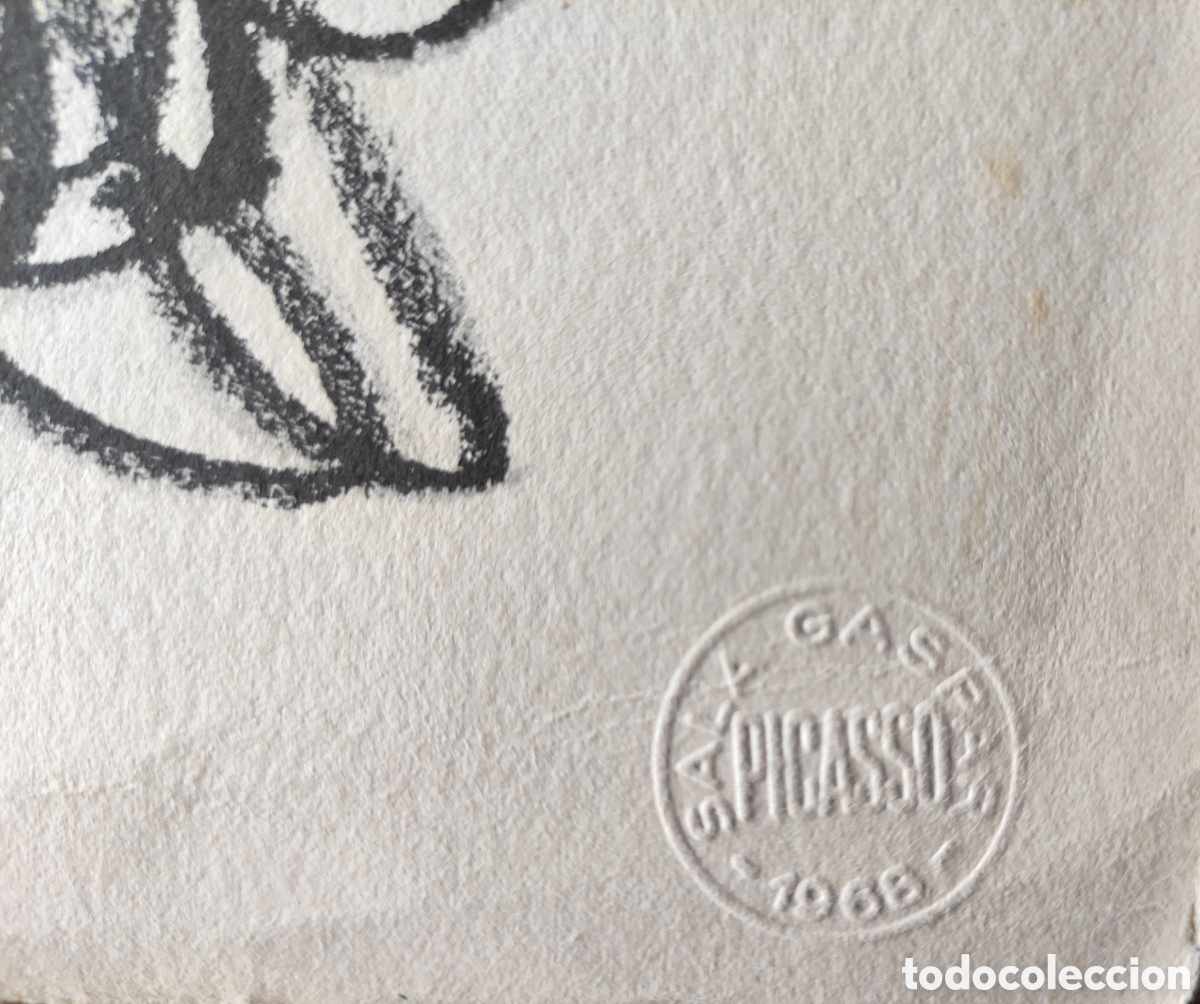 Arte: Picasso edici&oacute;n original de lujo, numerado a mano - Foto 4