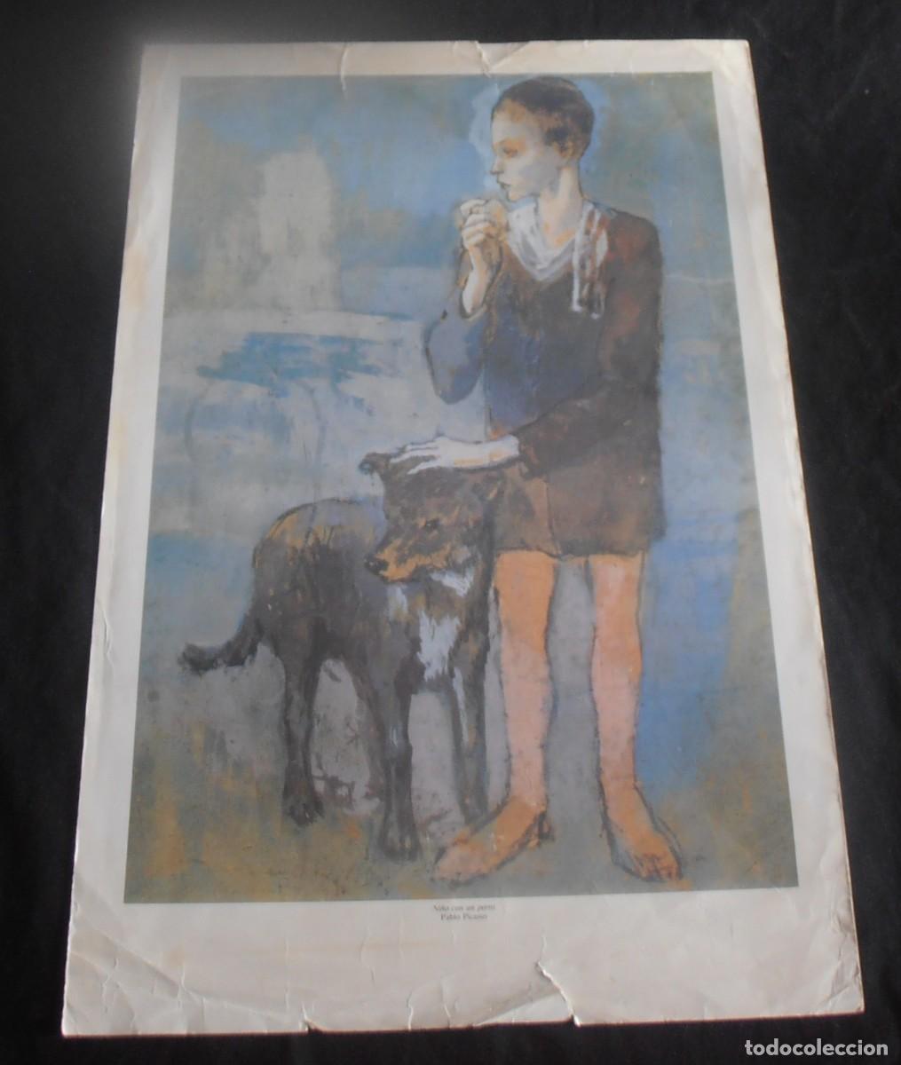 Arte: NI&Ntilde;O CON UN PERRO, PABLO PICASSO - Foto 2
