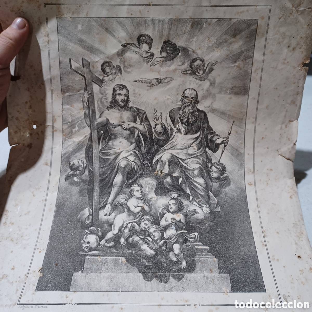 Arte: Litogragia Sant&iacute;sima Trinidad de Gibernau? - Foto 6