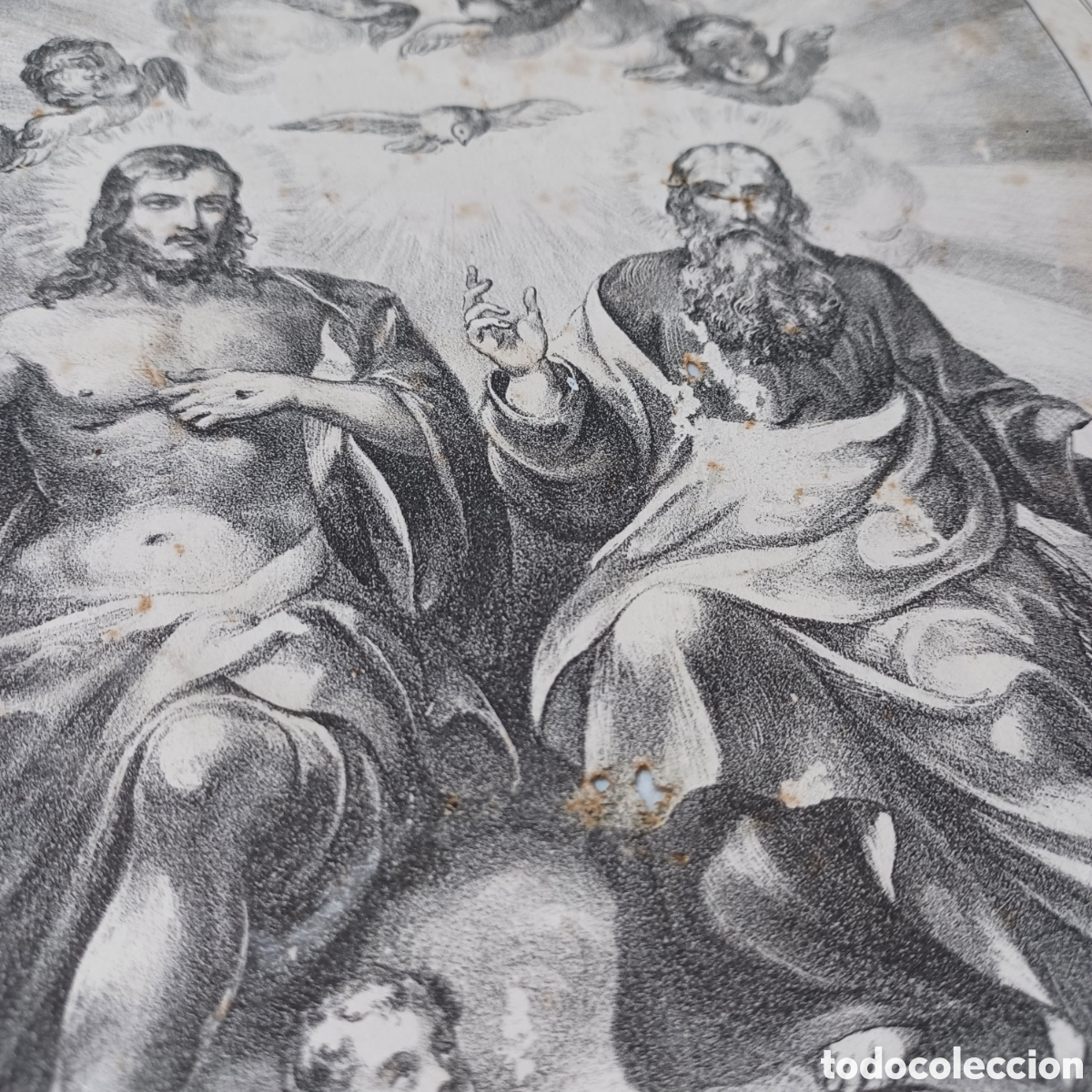 Arte: Litogragia Sant&iacute;sima Trinidad de Gibernau? - Foto 8