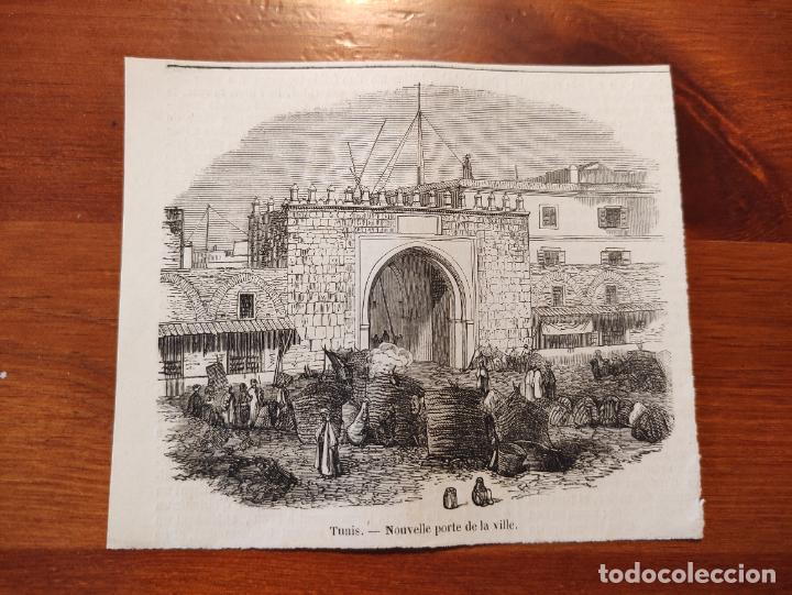 Arte: Tunis Nouvelle porte de la ville - 10x12