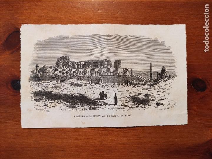 Arte: Hipostilo o la maravilla de egipto en tebas - 17x11