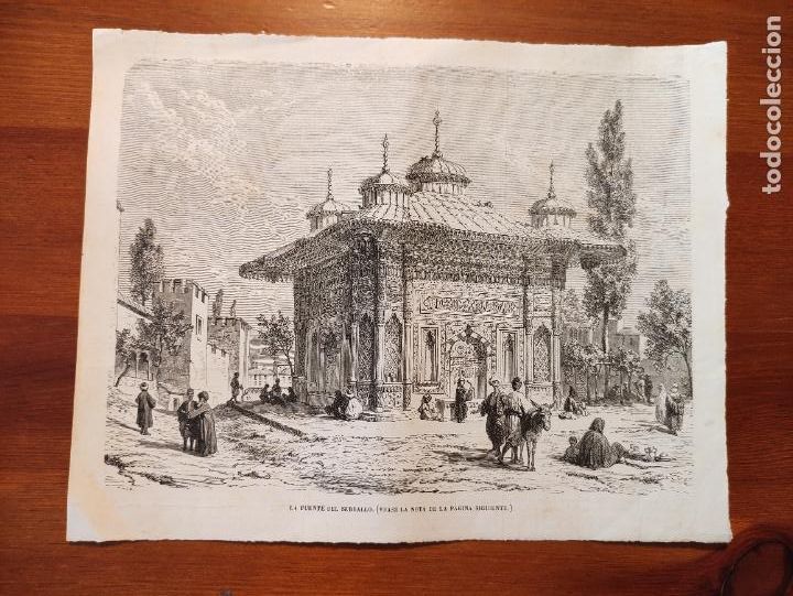 Arte: La fuente del serrallo - 24x19