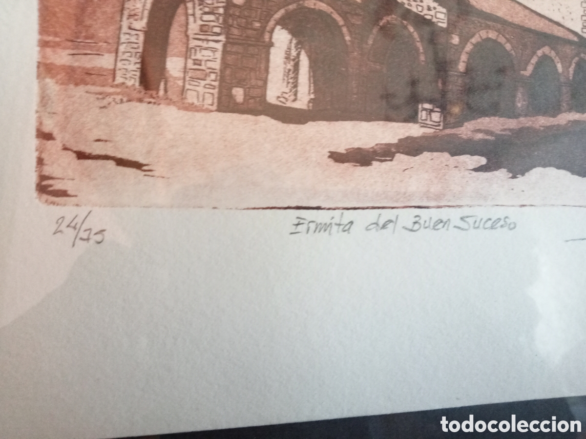 Arte: LITOGRAF&Iacute;A ERMITA DEL BUEN SUCESO - Foto 3