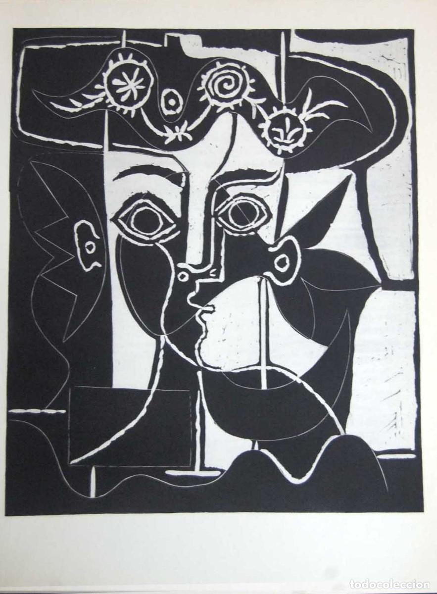 Arte: PABLO PICASSO - Litografia offset- Edition Harry. H. Abrams 1966 - Foto 1