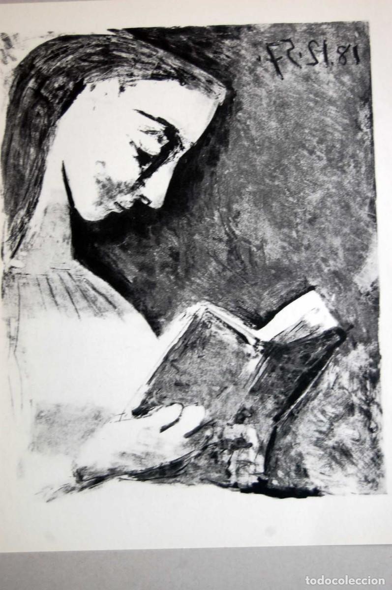 Arte: PABLO PICASSO - Litografia offset- Edition Harry. H. Abrams 1966 - Foto 1