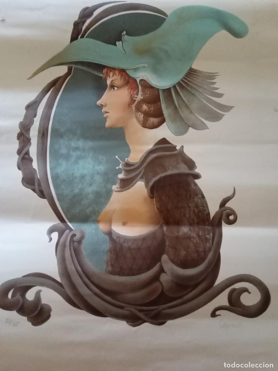 Arte: Glauco Capozzoli. Litografia.