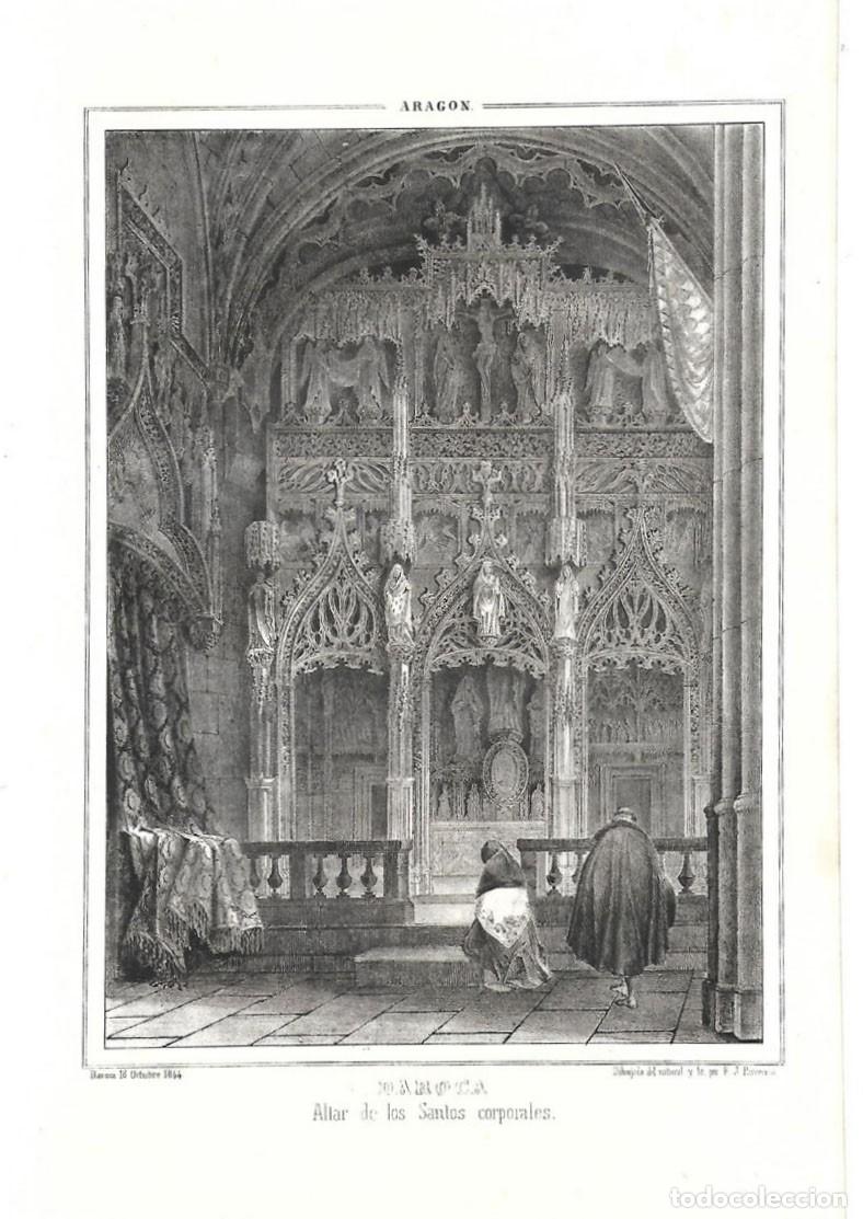 Arte: Altar de los santos corporales en Daroca, Zaragoza