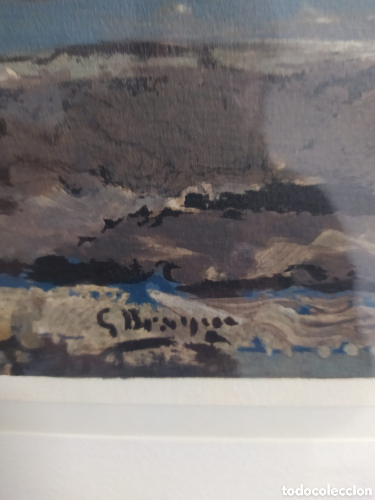 Arte: LITOGRAF&Iacute;A GEORGE BRAQUE enmarcada - Foto 3