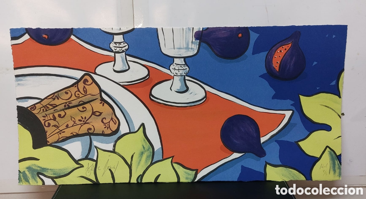 Art: MARC JESUS. LITOGRAFIA ORIGINAL 67X30 N.2. LIMITADA A 4. A.L.