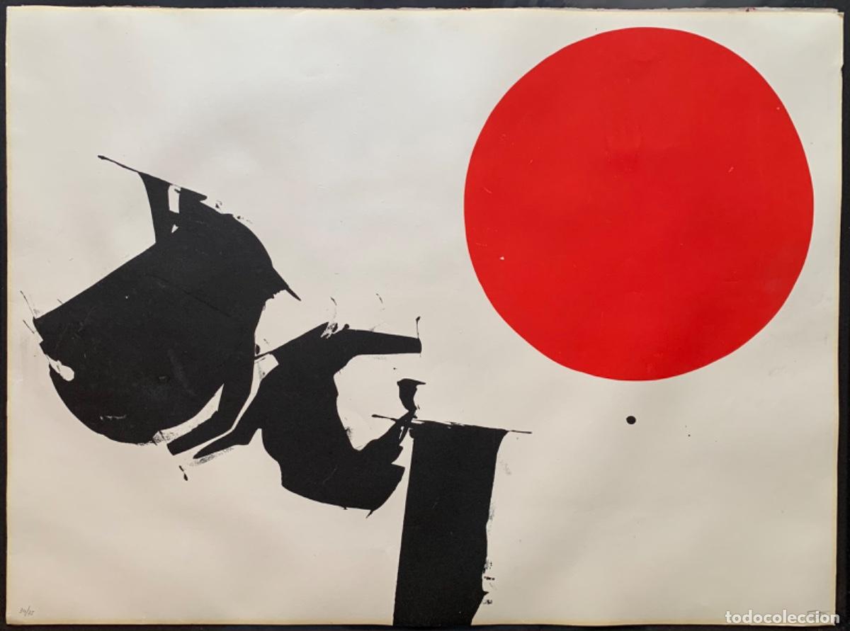 Kunst: LITOGRAF&Iacute;A LUIS FEITO, NUMERADA 48/75 FIRMADA A LAPIZ, 75X55 CM, A&Ntilde;OS 70.