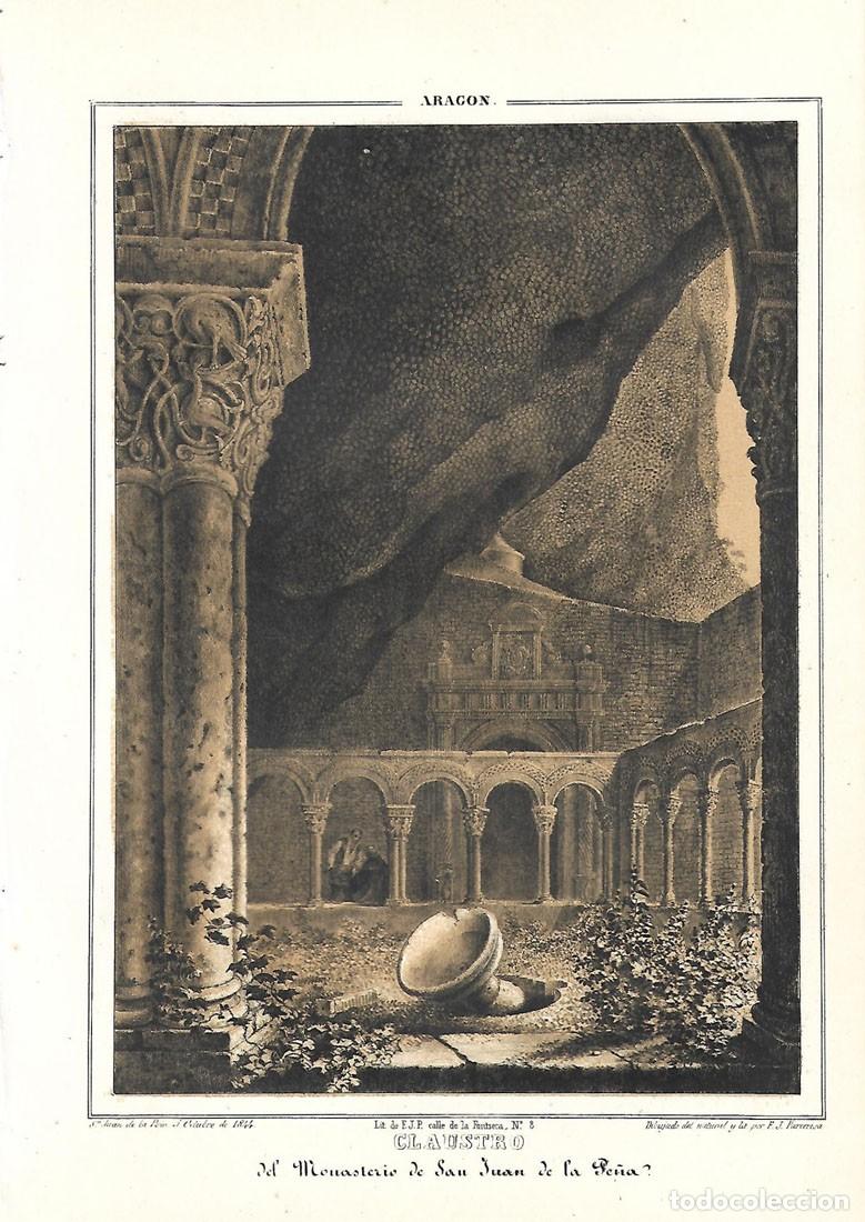 Arte: Claustro del Monasterio de San Juan de la Pe&ntilde;a