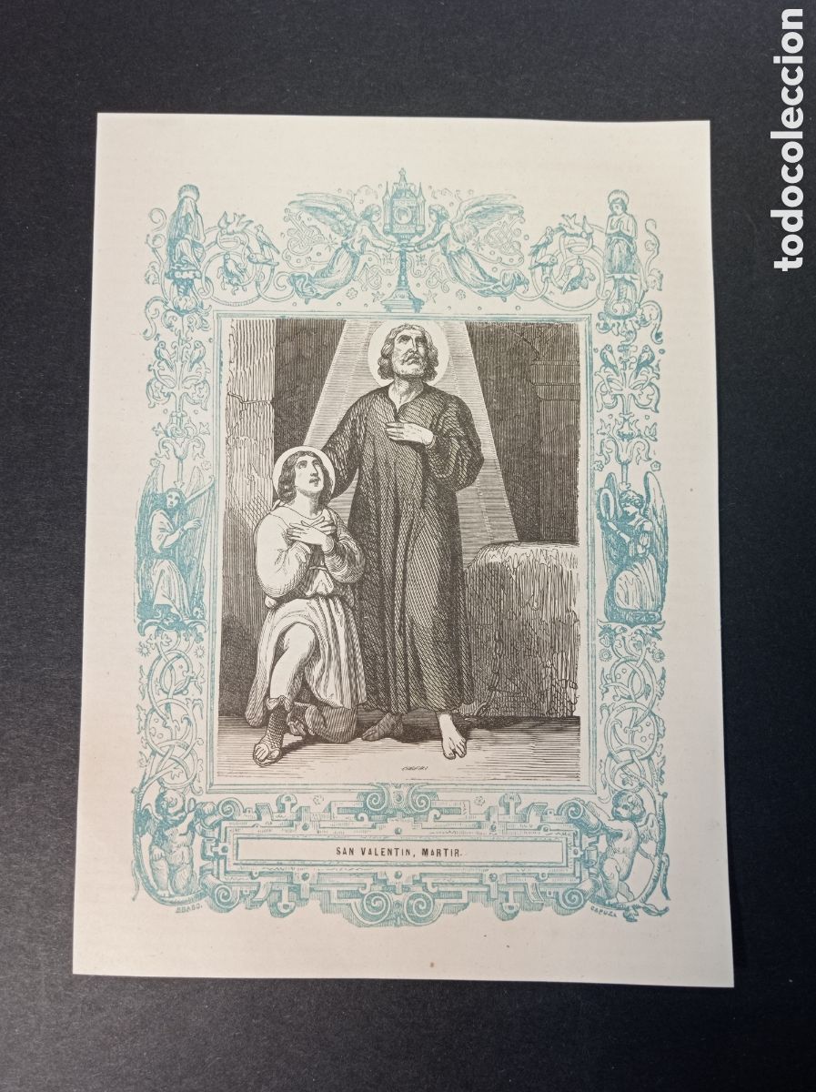Arte: ANTIGUA LITOGRAF&Iacute;A SAN VALENT&Iacute;N M&Aacute;RTIR 1853