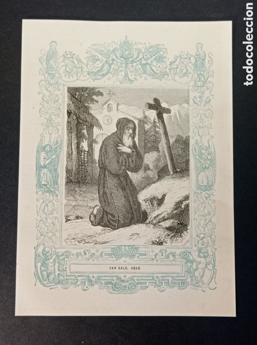 Kunst: ANTIGUA LITOGRAF&Iacute;A SAN GALO ABAD 1853