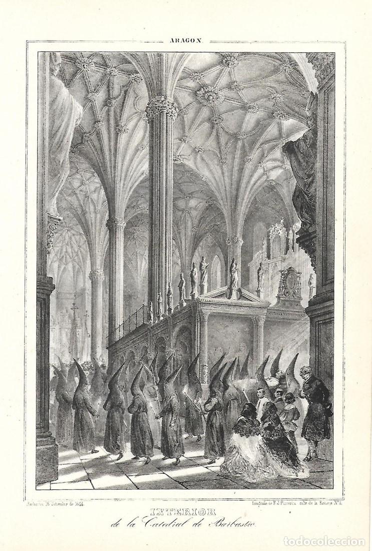 Arte: Interior de la Catedral de Barbastro