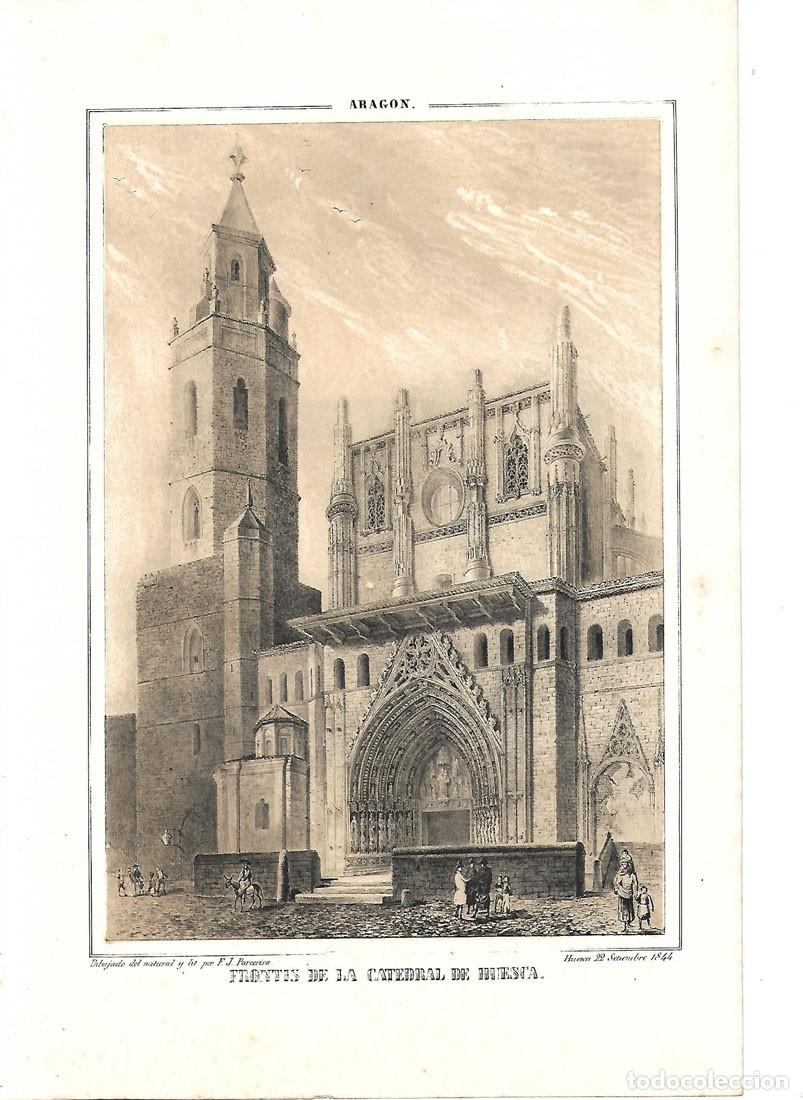 Arte: Frontis de la Catedral de Huesca