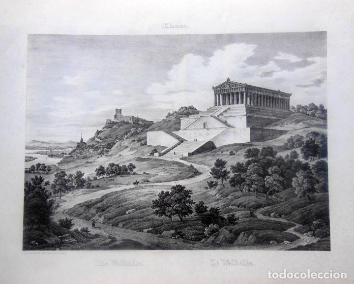 Kunst: DIE WALHALLA. KLENZE. C HEINZMANN