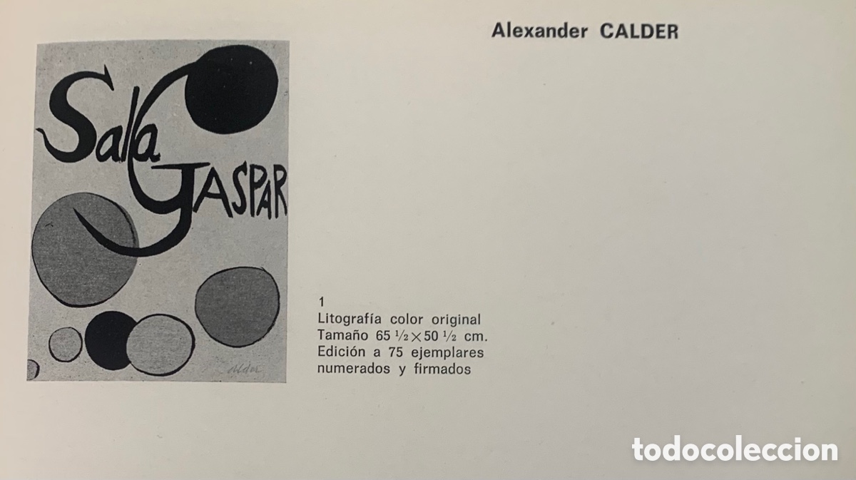 Arte: Alexander Calder. Sala Gaspar - Foto 4