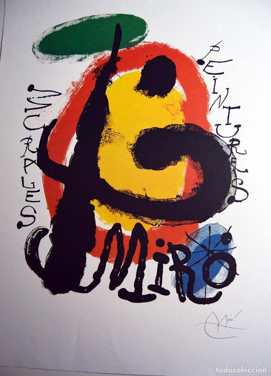 Arte: JOAN MIR&Oacute; - Murales y pinturas - Foto 1
