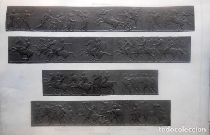 Arte: TRIOMPHE DALEXANDRE. ALEXANDERS TRIUMPHZUG. THORWALDSEN - Foto 1