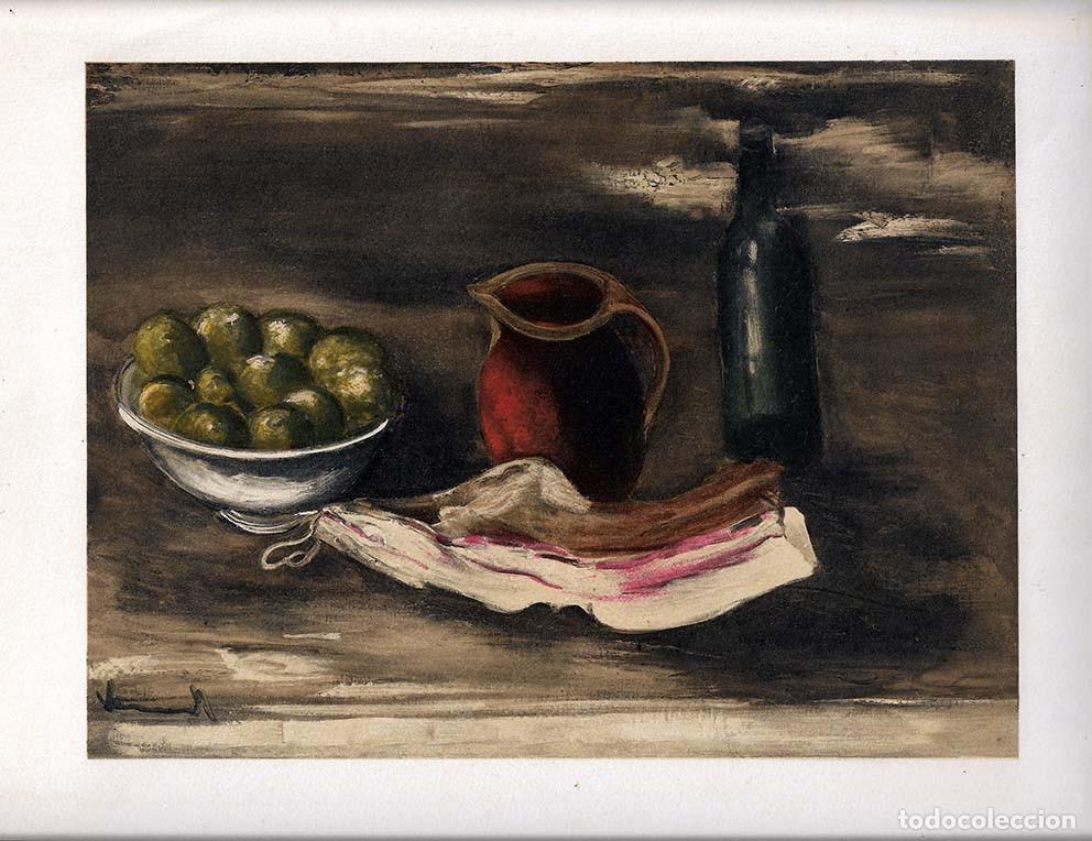 Arte: Maurice de Vlaminck - Bodeg&oacute;n con tocino - Foto 1