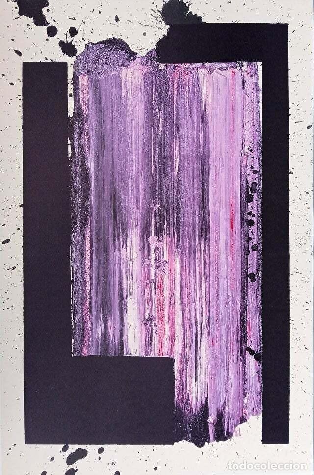 Arte: Rafael CANOGAR - Litograf&iacute;a original limitada - Sin t&iacute;tulo (2015) - Foto 1