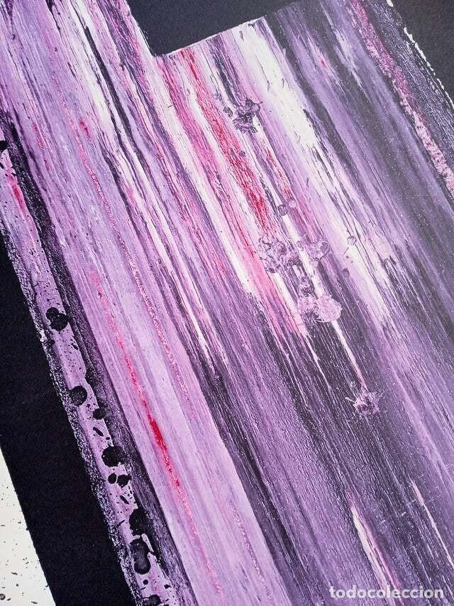 Arte: Rafael CANOGAR - Litograf&iacute;a original limitada - Sin t&iacute;tulo (2015) - Foto 2