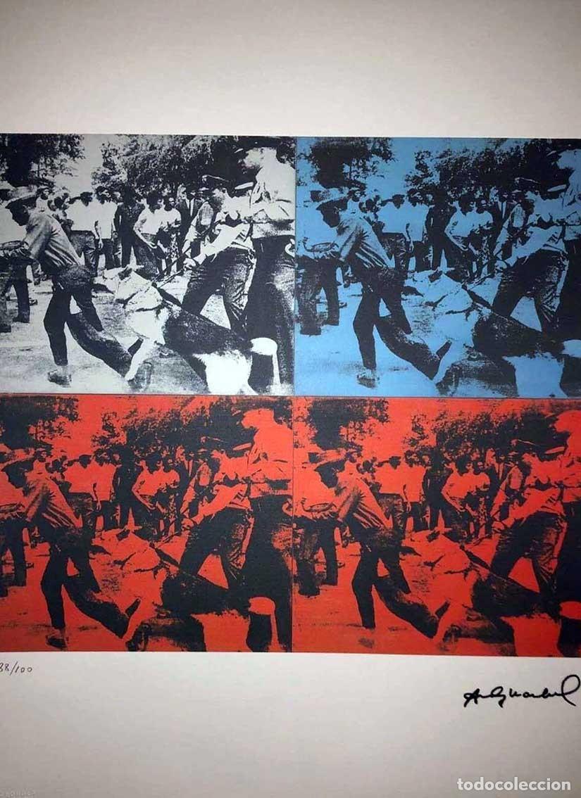Arte: ANDY WARHOL - Litografia Ed. limitada 100 ejemplares. - Foto 1