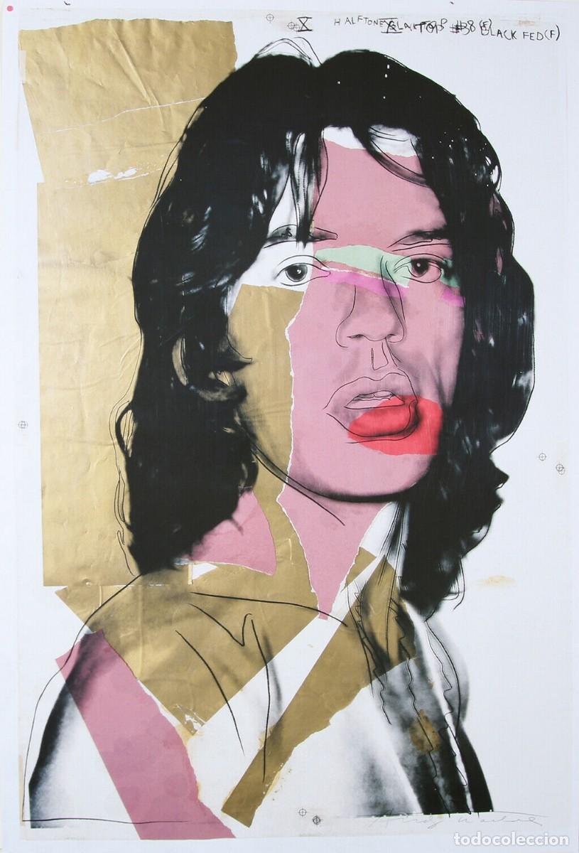 Arte: ANDY WARHOL - Mick Jagger - Foto 1