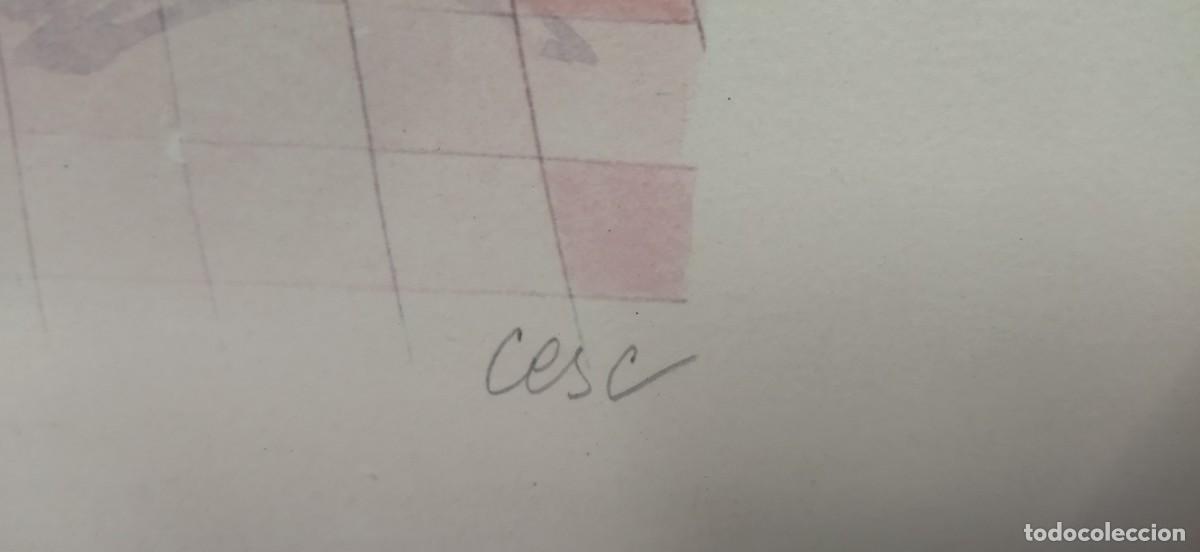 Arte: Pareja de litrografias de Cesc - Foto 2