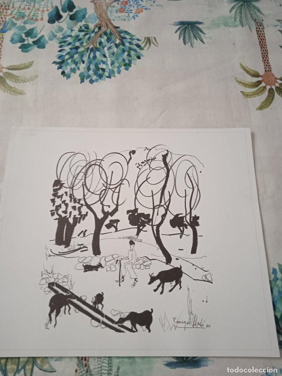 Arte: Litograf&iacute;a de Enrique lledo - Foto 1