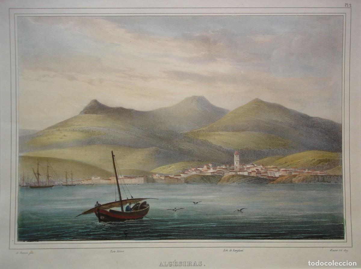 Arte: Vista de Algeciras del siglo XIX