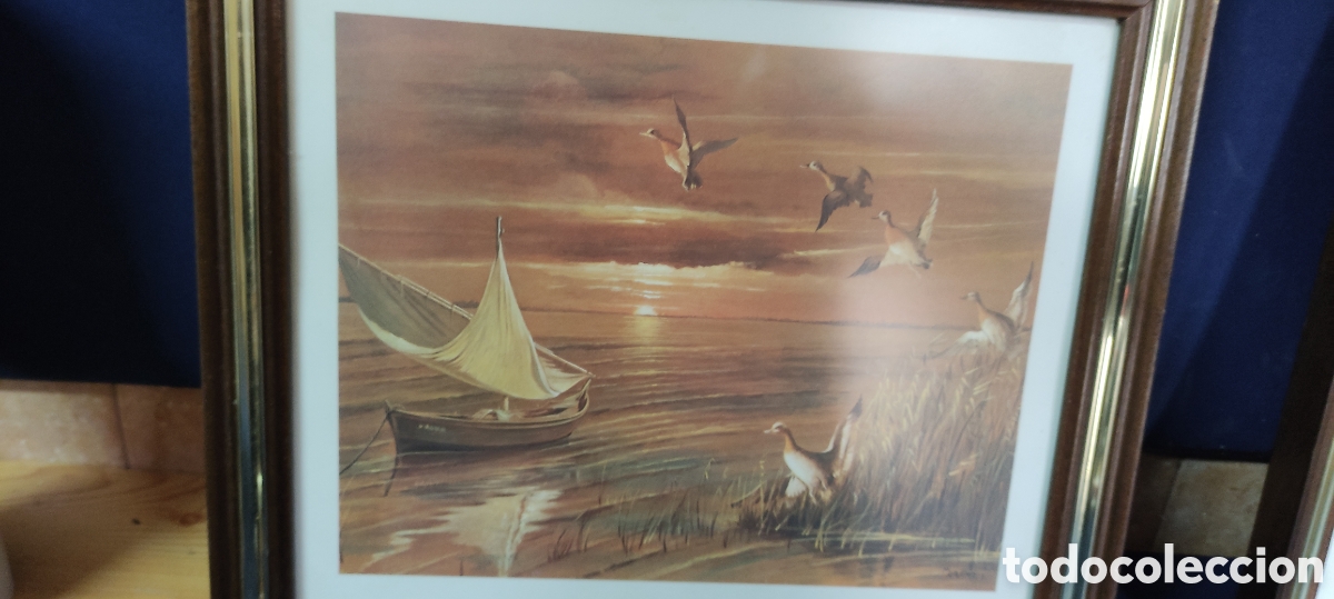 Arte: Cuadros, LAMINAS DE LA ALBUFERA DE VALENCIA - Foto 4