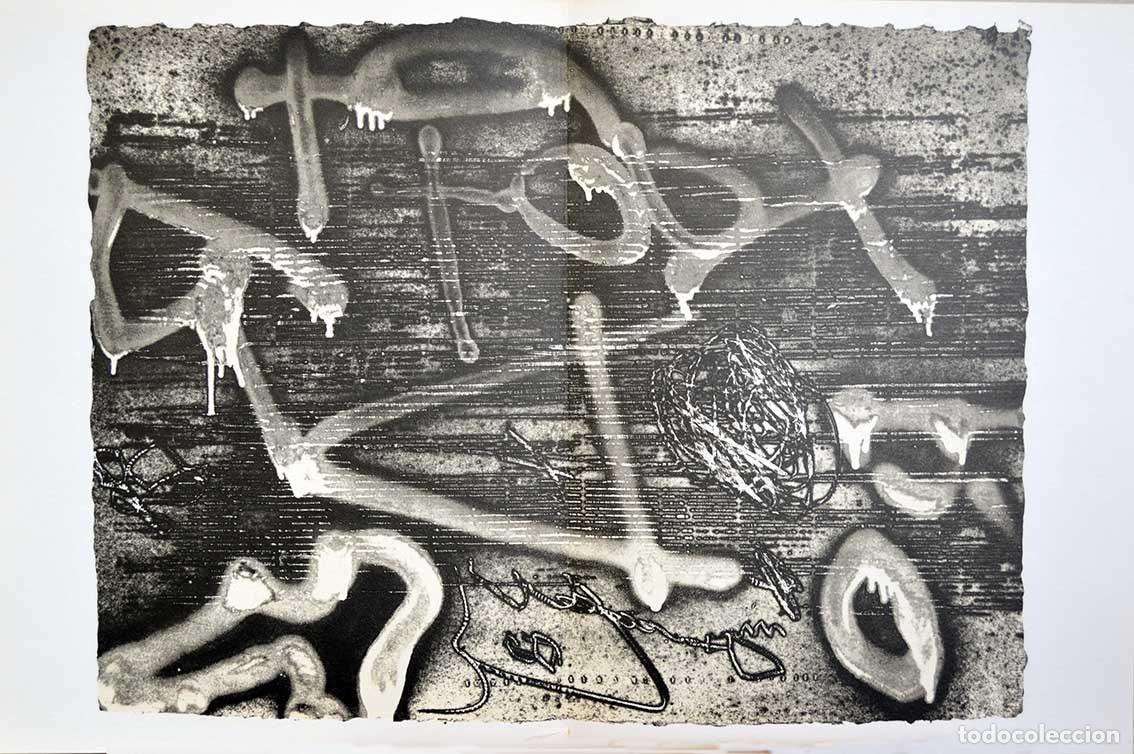 Arte: ANTONI TAPIES - L`Estaci&oacute;. Edici&oacute;n facsimil. 1978 - Foto 1