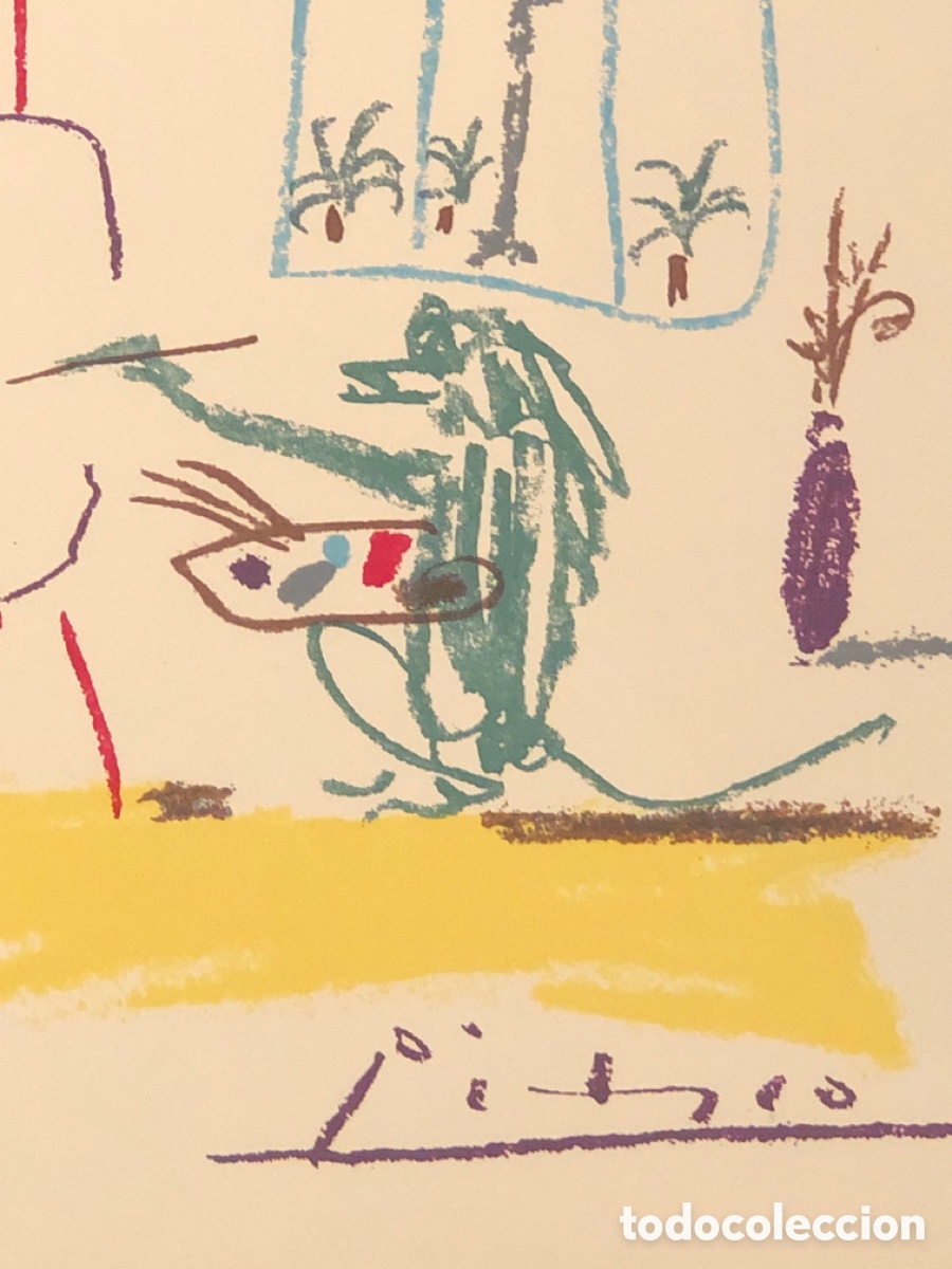 Arte: LITOGRAF&Iacute;A DE PICASSO. - Foto 3