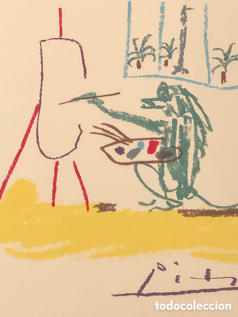 Arte: LITOGRAF&Iacute;A DE PICASSO. - Foto 4