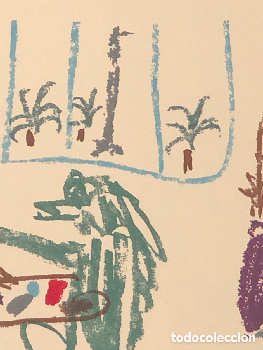 Arte: LITOGRAF&Iacute;A DE PICASSO. - Foto 5