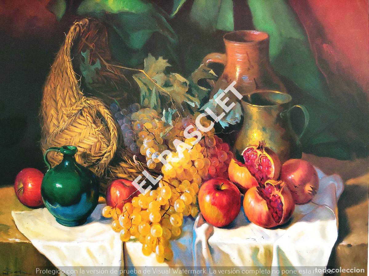 Arte: LITOGRAFIA BODEGON DE FRUTAS - Foto 2