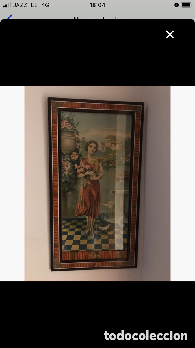 Arte: Cuadro estampa antiguo - Foto 8