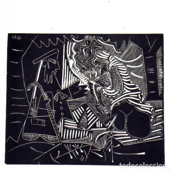 Arte: PABLO PICASSO - Litografia offset- Edition Harry. H. Abrams 1966 - Foto 1