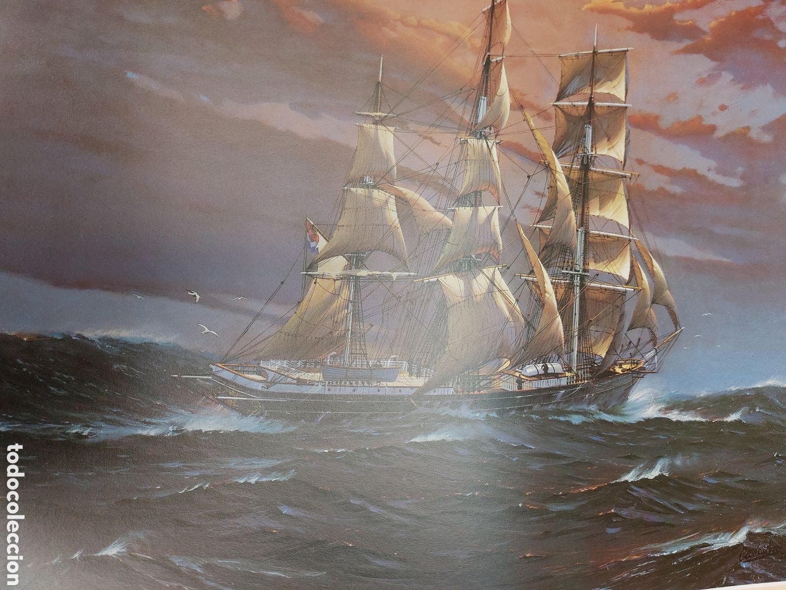 Arte: Litografia barco