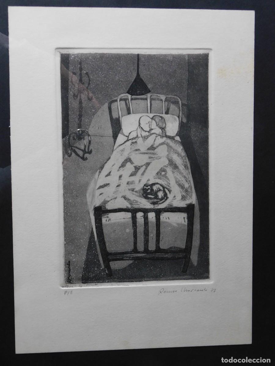 Arte: LITOGRAFIA - RAMON MOSCARD&Oacute; - Foto 1