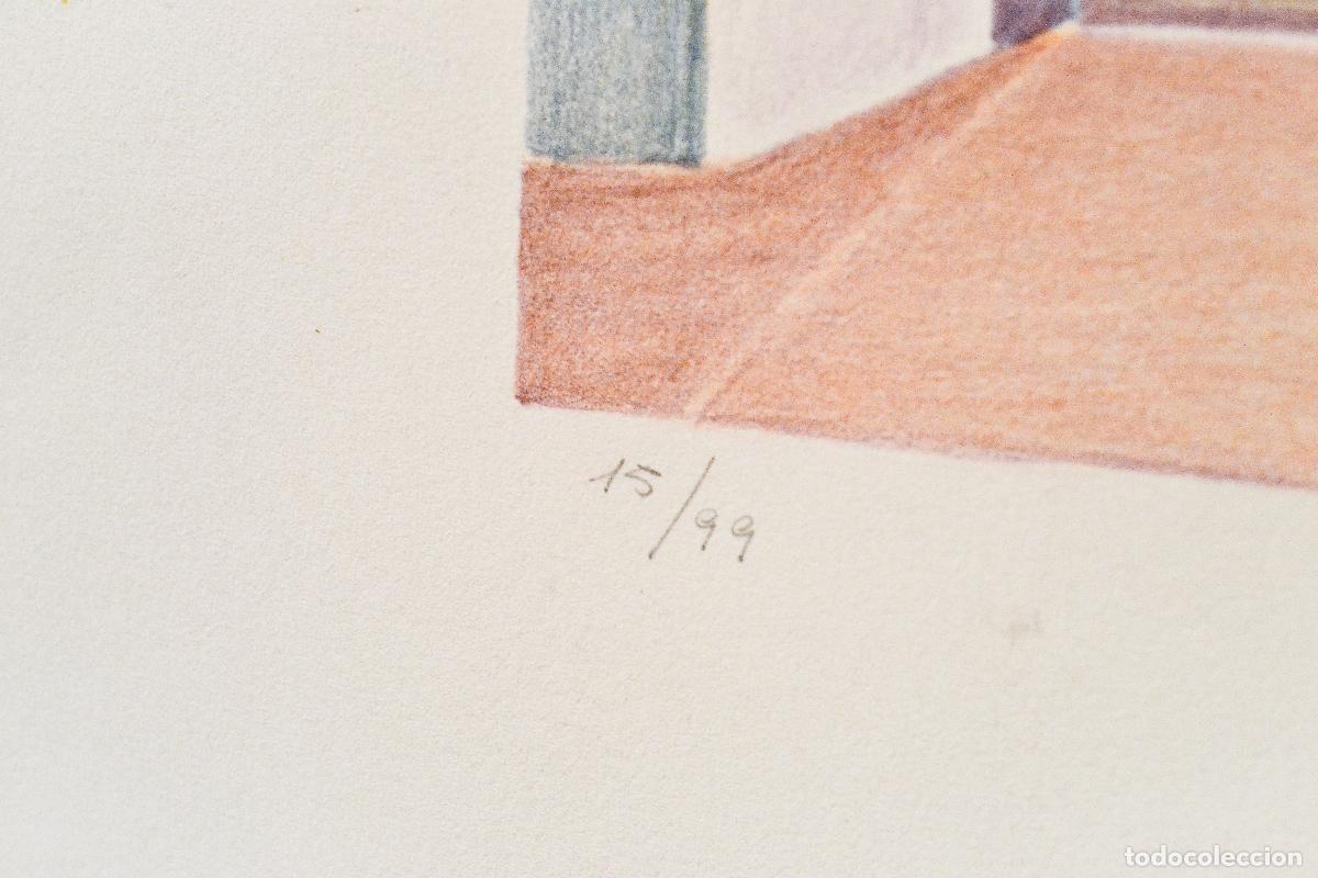 Arte: Isabel Garriga (1925-2012). Litograf&iacute;a. - Foto 3