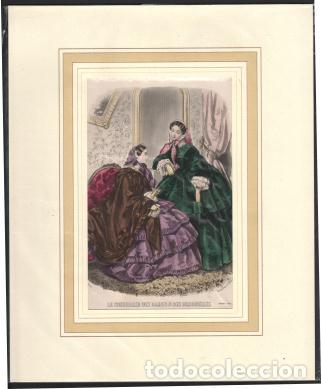 Art: LITOGRAFIA DE MODA. LE CONSEILLER DES DAMES & DES DEMOISELLES. 1857 G-MODA-071
