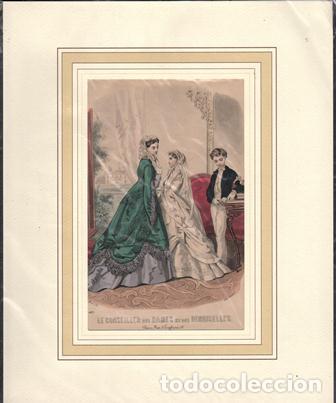 Art: LITOGRAFIA DE MODA. LE CONSEILLER DES DAMES & DES DEMOISELLES. 1867 G-MODA-073