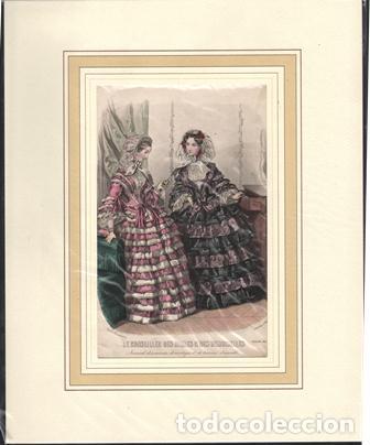 Art: LITOGRAFIA DE MODA. LE CONSEILLER DES DAMES & DES DEMOISELLES. 1854 G-MODA-079