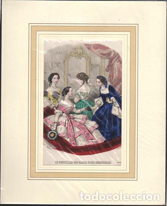 Art: LITOGRAFIA DE MODA. LE CONSEILLER DES DAMES & DES DEMOISELLES. 1857 G-MODA-091