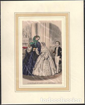 Art: LITOGRAFIA DE MODA. LE CONSEILLER DES DAMES & DES DEMOISELLES. 1857 G-MODA-092