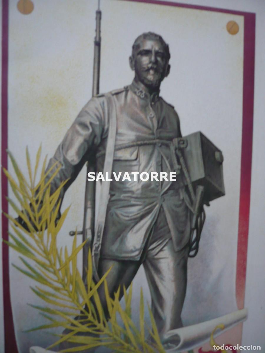 Art: GRABAD LITOGR&Aacute;FICO ELOY GONZALO HEROE CASCORRO CUBA LITOGRAFIA FELIPE G.ROJAS MADRID CIRCA 1900